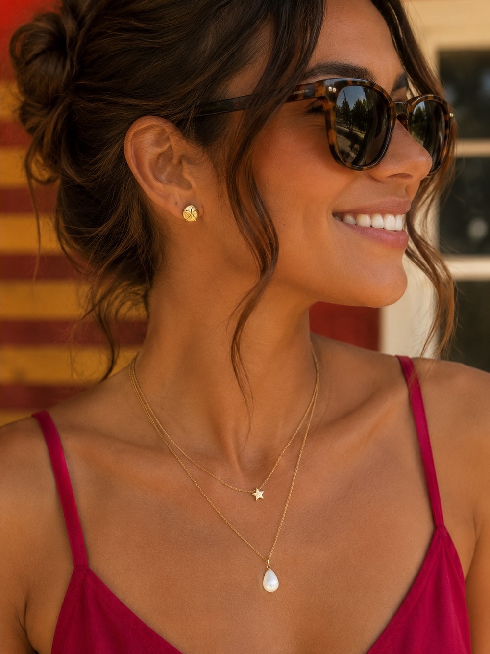 Seashell Earring Studs